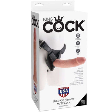 Imbracatura King Cock Strap-On Realistico, Sicuro e Regolabile